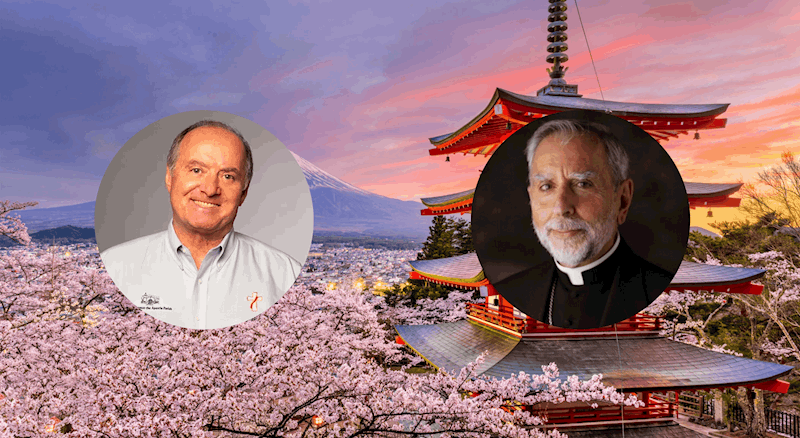 Pilgrimage to Japan with Bishop Kicanas and Dcn. Ed Sheffer