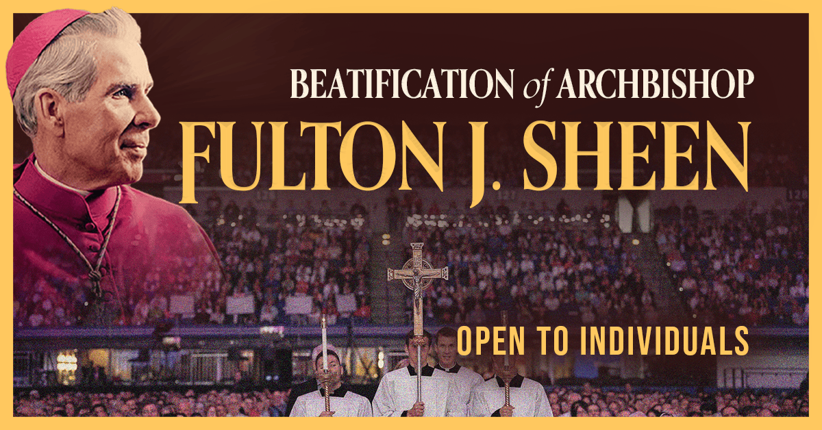 Beatification of Archbishop Fulton J. Sheen